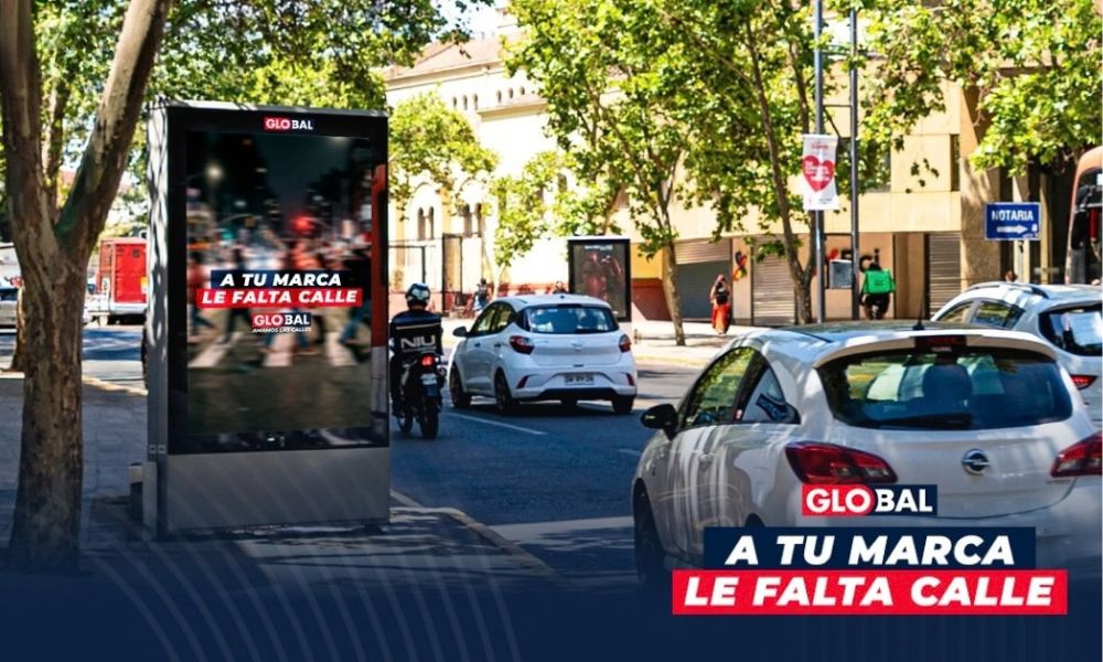 A tu marca le falta calle: Global lanza campaña en Latam
